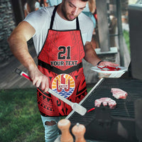 Tahiti Football Custom Apron Toa Aito Go Champions - Polynesian Pride
