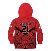 Tahiti Football Custom Kid Hoodie Toa Aito Go Champions LT9 - Polynesian Pride
