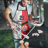 New Caledonia-Tahiti Football Custom Apron Together Go Champions - Polynesian Pride