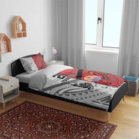 New Caledonia-Tahiti Football Custom Bedding Set Together Go Champions