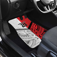 New Caledonia-Tahiti Football Custom Car Mats Together Go Champions LT9 - Polynesian Pride