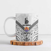 New Caledonia-Tahiti Football Custom Ceramic Mug Together Go Champions - Polynesian Pride