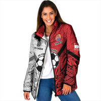 New Caledonia-Tahiti Football Custom Padded Jacket Together Go Champions - Polynesian Pride