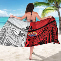 New Caledonia-Tahiti Football Custom Sarong Together Go Champions