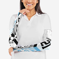 New Zealand-Fiji Football Custom Arm Sleeves Together Go Champions - Polynesian Pride