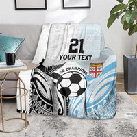 New Zealand-Fiji Football Custom Blanket Together Go Champions LT9 - Polynesian Pride