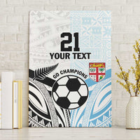 New Zealand-Fiji Football Custom Canvas Wall Art Together Go Champions LT9 Without Frame Art - Polynesian Pride