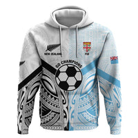 New Zealand-Fiji Football Custom Hoodie Together Go Champions LT9 Pullover Hoodie Art - Polynesian Pride
