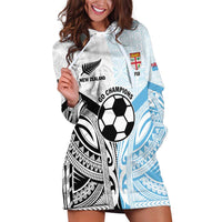 New Zealand-Fiji Football Custom Hoodie Dress Together Go Champions LT9 Art - Polynesian Pride