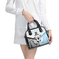 New Zealand-Fiji Football Custom Shoulder Handbag Together Go Champions LT9 - Polynesian Pride