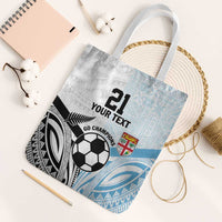 New Zealand-Fiji Football Custom Tote Bag Together Go Champions - Polynesian Pride