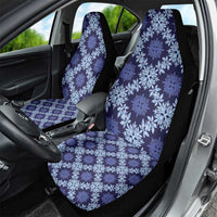 Palaka Hawaiian Quilt Seamless Pattern Car Seat Cover - Polynesian Pride
