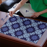 Palaka Hawaiian Quilt Seamless Pattern Puzzle - Polynesian Pride