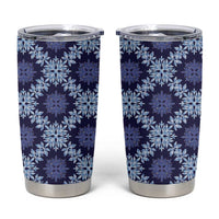 Palaka Hawaiian Quilt Seamless Pattern Tumbler Cup - Polynesian Pride