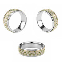 Squares Maile Leaf Classic Ring Beige Palaka Hawaiian Quilt Pattern - Polynesian Pride