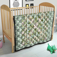 Squares Maile Leaf Quilt Turquoise Palaka Hawaiian Quilt Pattern - Polynesian Pride