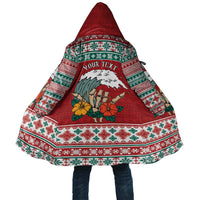 Shaka Sign Skull Mele Kalikimaka Personalized Cloak Hawaiian Quilt Pattern - Polynesian Pride