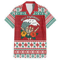 Shaka Sign Skull Mele Kalikimaka Personalized Family Matching Tank Maxi Dress and Hawaiian Shirt Hawaiian Quilt Pattern - Polynesian Pride