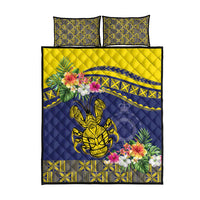 Niue Coconut Crab Quilt Bed Set Rock of Polynesia