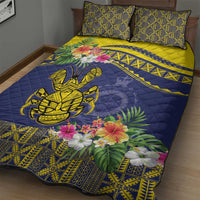 Niue Coconut Crab Quilt Bed Set Rock of Polynesia