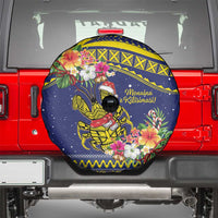 Monuina e Kilisimasi Niue Christmas Spare Tire Cover Niuean Tribal Pattern