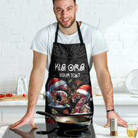 Aotearoa Six Seven Personalized Apron New Zealand Funny Christmas - Polynesian Pride