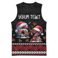 Aotearoa Six Seven Personalized Basketball Jersey New Zealand Funny Christmas - Polynesian Pride