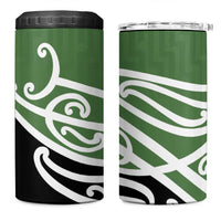 Green Fern New Zealand Kowhai Ngutukak 4 in 1 Can Cooler Tumbler - Polynesian Pride