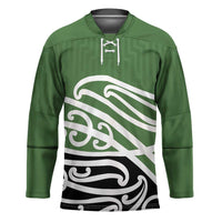 Green Fern New Zealand Kowhai Ngutukak Hockey Jersey - Polynesian Pride