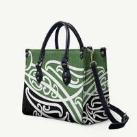 Green Fern New Zealand Kowhai Ngutukak Leather Bag - Polynesian Pride