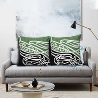 Green Fern New Zealand Kowhai Ngutukak Pillow Cover - Polynesian Pride