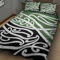 Green Fern New Zealand Kowhai Ngutukak Quilt Bed Set - Polynesian Pride
