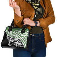 Green Fern New Zealand Kowhai Ngutukak Shoulder Handbag - Polynesian Pride