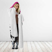 All Pink New Zealand Kowhai Ngutukak Hooded Blanket - Polynesian Pride