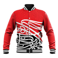 All Red New Zealand Kowhai Ngutukak Baseball Jacket - Polynesian Pride
