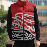 All Red New Zealand Kowhai Ngutukak Sleeveless Puffer Jacket - Polynesian Pride