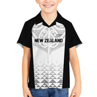 World Football 2026 New Zealand Custom Hawaiian Shirt All White Fern Maori Tribal LT9 - Polynesian Pride