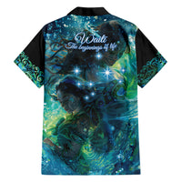 New Zealand Matariki Waiti Family Matching Short Sleeve Bodycon Dress and Hawaiian Shirt The Beginnings Of Life LT9 - Polynesian Pride