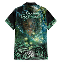 New Zealand Matariki Waiti Family Matching Long Sleeve Bodycon Dress and Hawaiian Shirt Waimori and The Origin Of Life LT9 - Polynesian Pride
