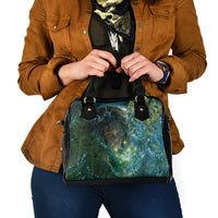 New Zealand Matariki Waiti Shoulder Handbag Waimori and The Origin Of Life LT9 - Polynesian Pride