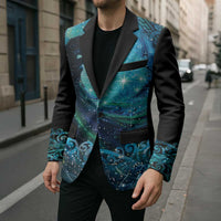 New Zealand Matariki Hiwa-i-te-rangi Blazer Titiro ki nga Whetu Wishing Star - Polynesian Pride