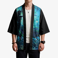 New Zealand Matariki Hiwa-i-te-rangi Kimono Titiro ki nga Whetu Wishing Star - Polynesian Pride