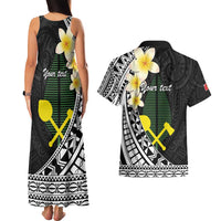 Alo Chiefdom Wallis and Futuna Personalized Couples Matching Tank Maxi Dress and Hawaiian Shirt Frangipani Flowers Polynesian Pattern LT9 - Polynesian Pride