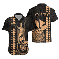 Custom Hawaii Hawaiian Shirt King Kamehameha - Nude LT9 - Polynesian Pride