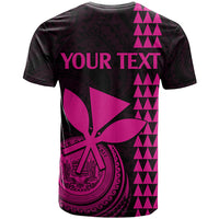 Custom Hawaii T Shirt King Kamehameha Pink LT9 - Polynesian Pride