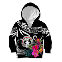 Northern Mariana Islands Kid Hoodie Happy Independence Day LT9 Zip Hoodie White - Polynesian Pride