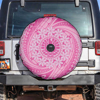 Tahitian Tiare Flower Spare Tire Cover Pink Polynesian Pattern LT9 Pink - Polynesian Pride