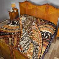 Hawaiian Style Tapa Quilt Vintage Seamless Pattern - Polynesian Pride