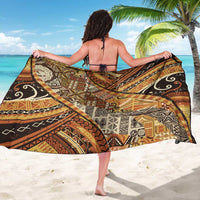 Hawaiian Style Tapa Sarong Vintage Seamless Pattern - Polynesian Pride