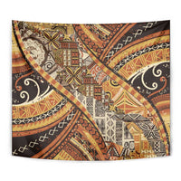 Hawaiian Style Tapa Tapestry Vintage Seamless Pattern - Polynesian Pride